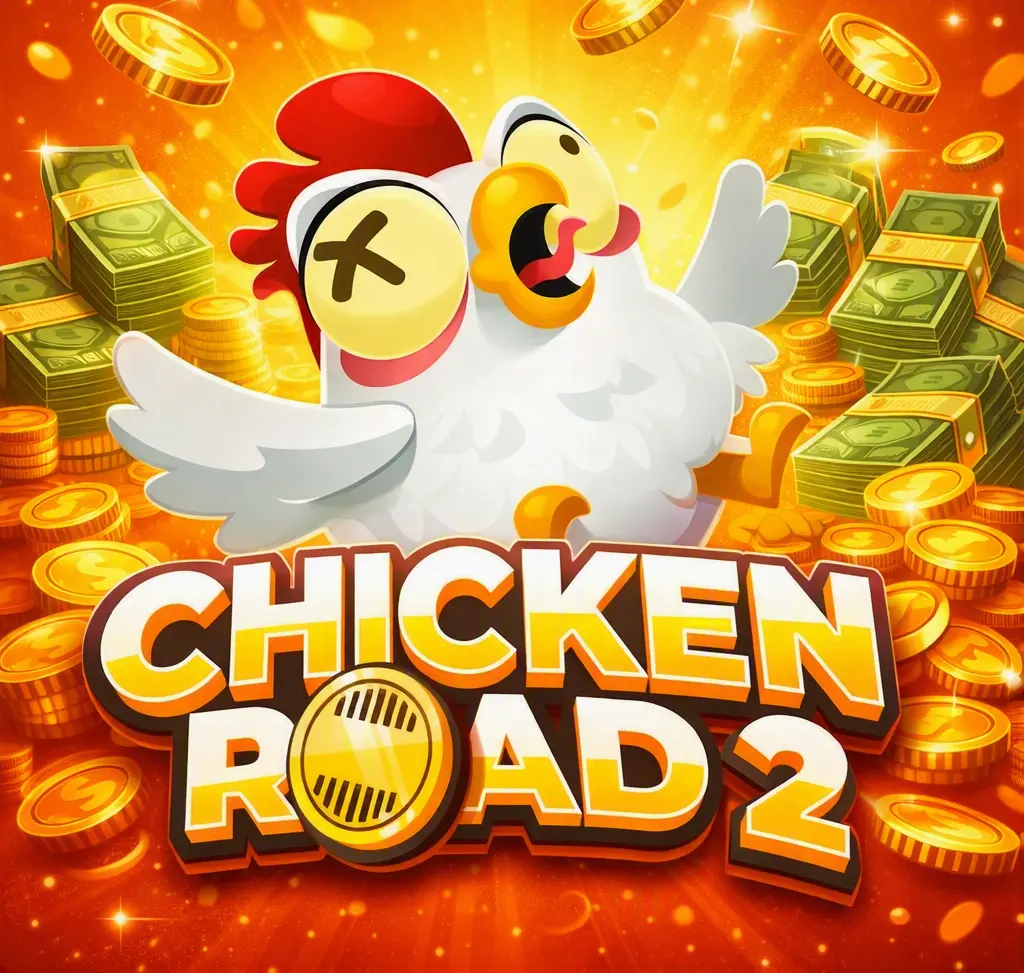 Chicken Road 2 game on an Android phone with the multiplier climbing