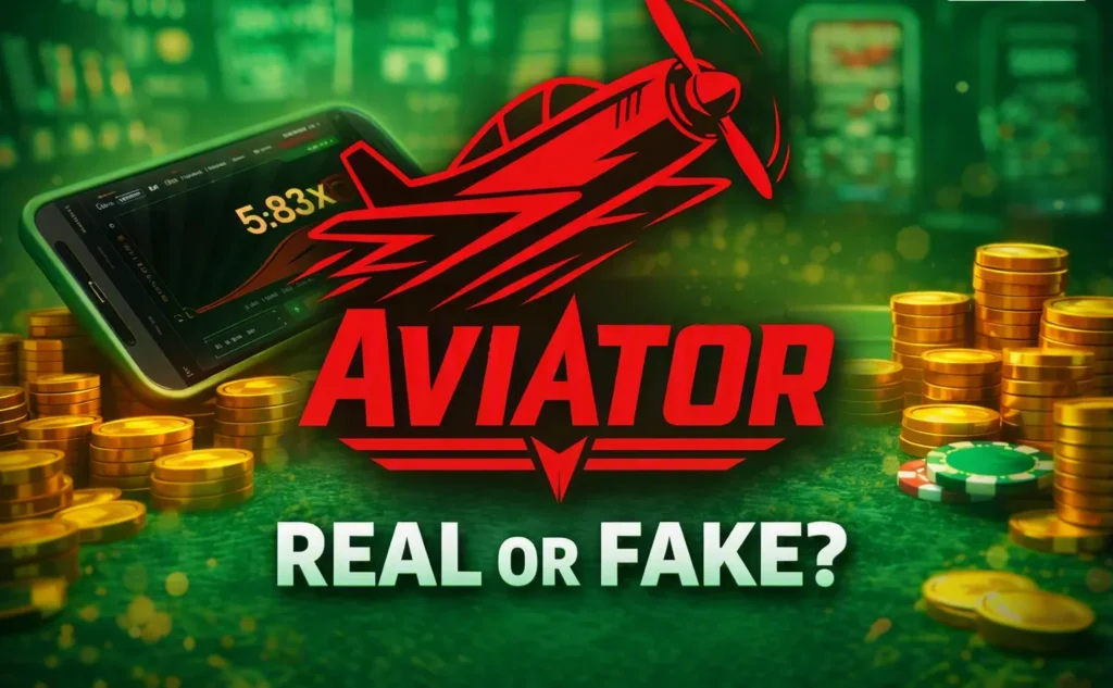 Aviator game is real or fake?